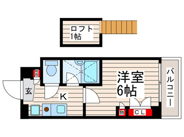 ハ－モニ－の物件間取画像